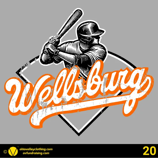 Wellsburg Youth Baseball 2026 Design 20