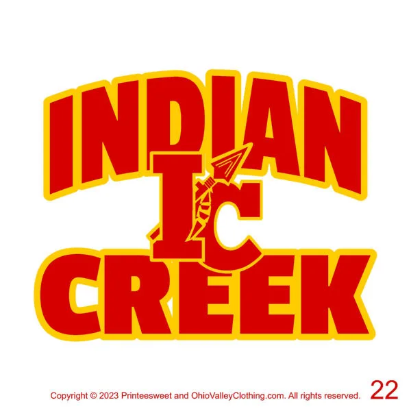 Indian Creek Boosters 2023 Football Designs Page 22