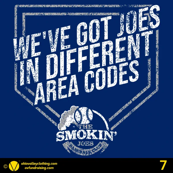 The Smokin' Joes Baseball Club Fall 2024 Design 07