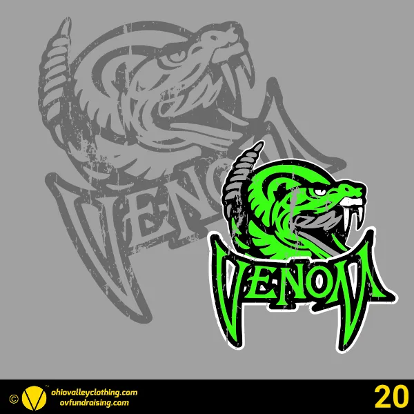 Ohio Valley Venom Softball 2024-2025 Design 20