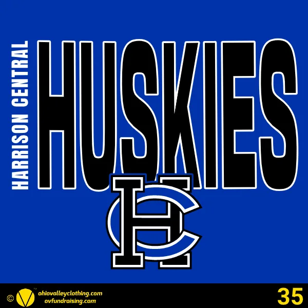 Harrison Central Youth Baseball Association 2025 Design 35