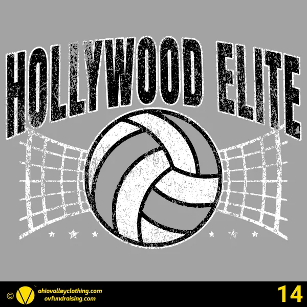 Hollywood Elite Volleyball 2024 Design 14