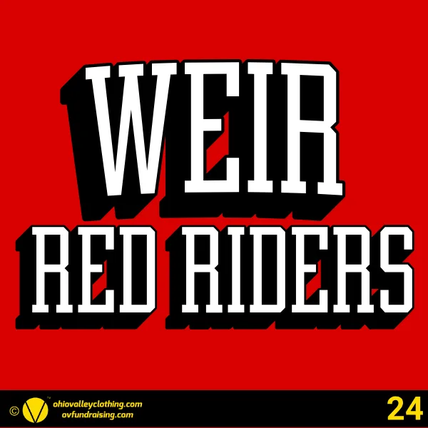 Weir Middle School Baseball 2026 Design 24