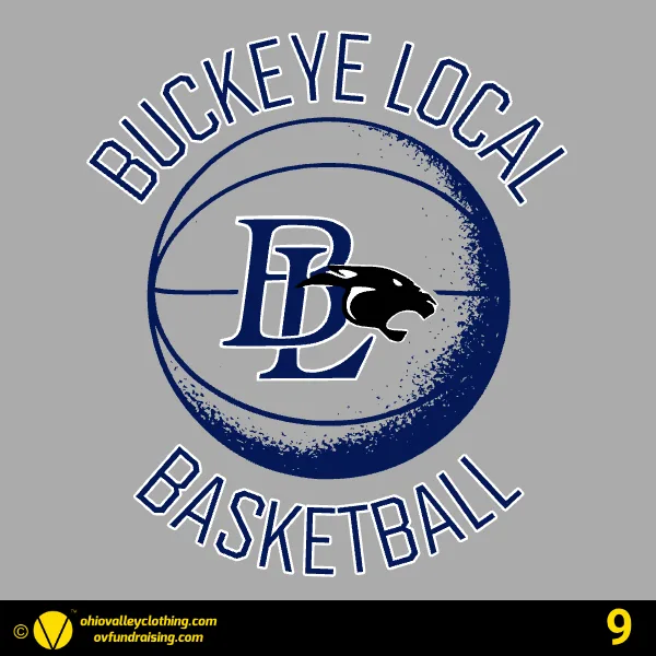 Buckeye Local Junior Panthers Basketball 2026 Design 09