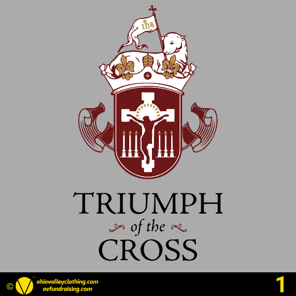 Triumph of the cross 2025 fundraising sample designs triumph of the