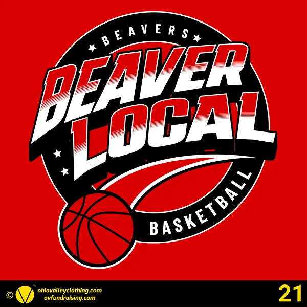 Beaver Local Boys Basketball 2024-2025 Design 21