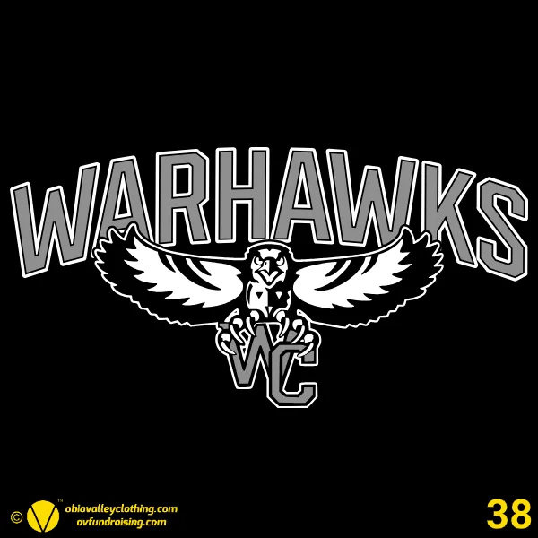 Westerville Central Wrestling 2024-2025 Design 38