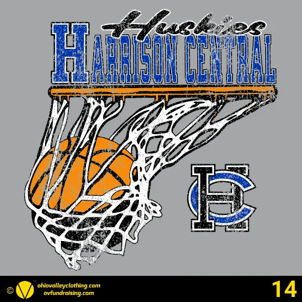 Harrison Central Ladies Basketball 2024 Design 14