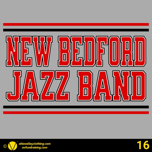 New Bedford High School Jazz Band 2026 Design 16