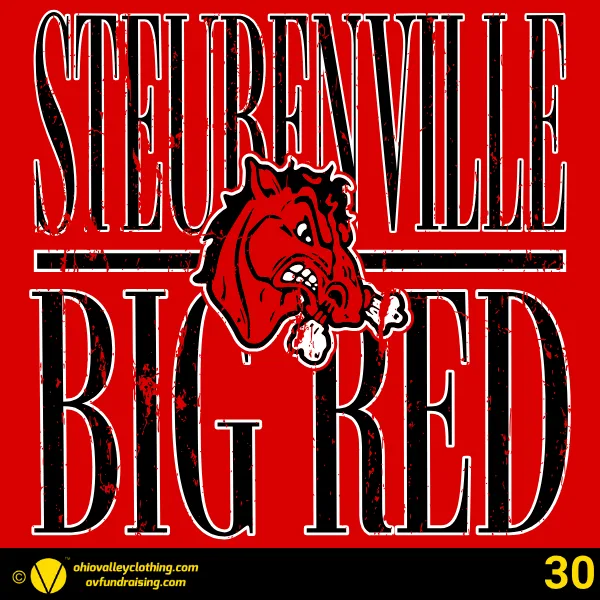 Steubenville Big Red Baseball 2026 - Design 30