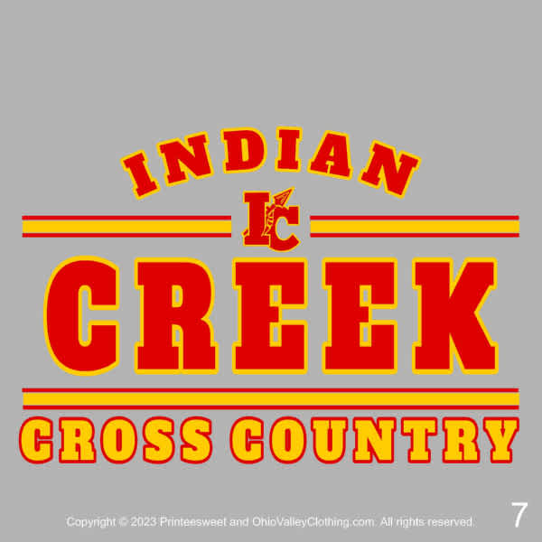 Indian Creek Cross Country 2023 Sample Designs Indian Creek Cross Country 2023 Fundraising Sample Designs Page 07