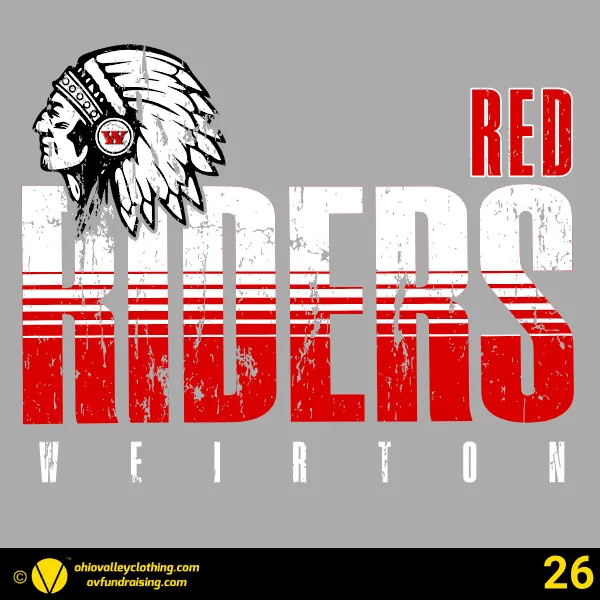 Weir Middle Cheer 2026 Design 26