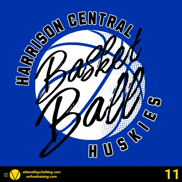 Harrison Central Ladies Basketball 2024 Design 11