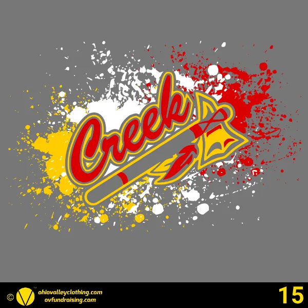 Creek Youth Cheerleaders 2024- Design 15