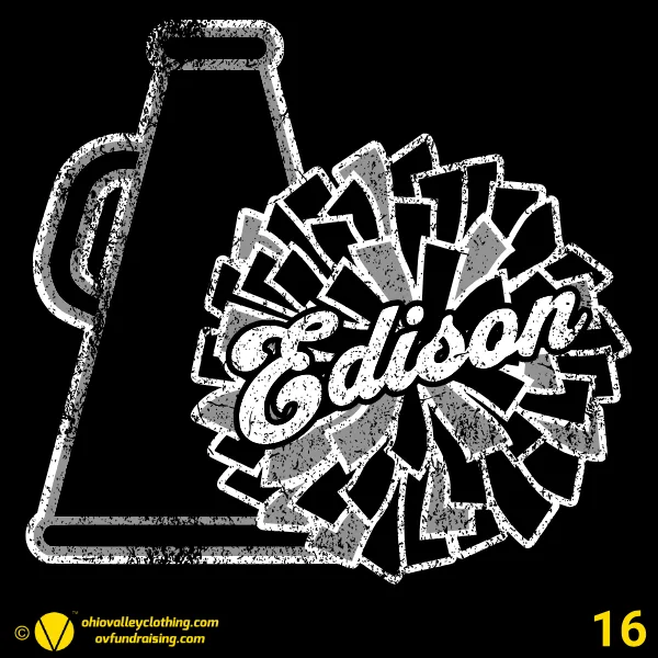 Edison High School Cheer 2024 Design 16