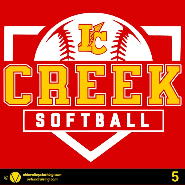 Indian Creek Softball 2026 Design 05