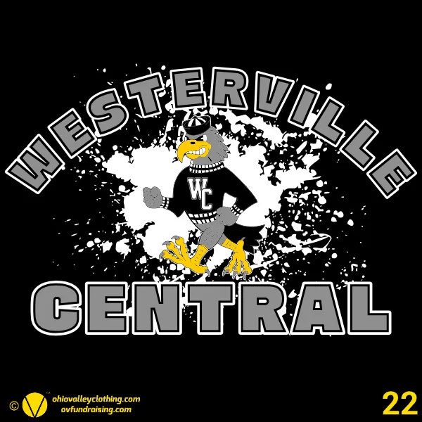 Westerville Central Wrestling 2024-2025 Design 22
