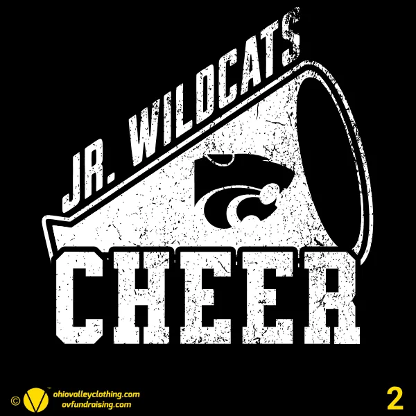 Edison Jr. Wildcats Cheer 2024 Design 02