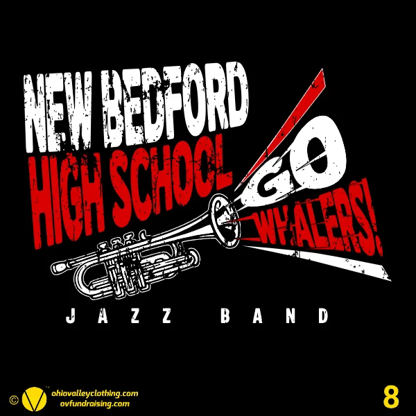 New Bedford High School Jazz Band 2026 Design 08