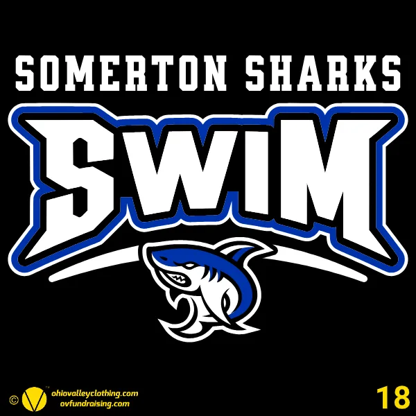 Somerton Sharks Swim Team 2025 Design 18