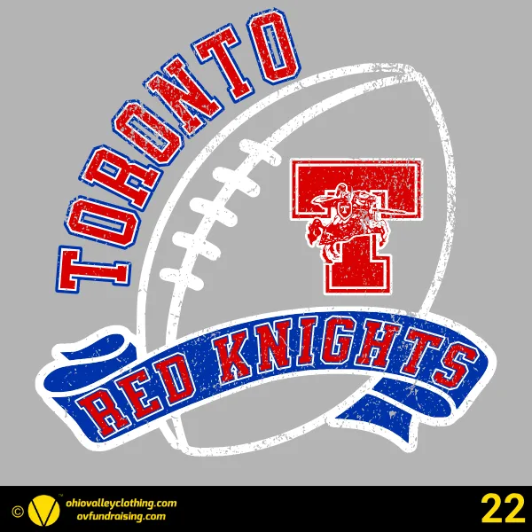 Toronto Jr. High Football 2024 Design 22