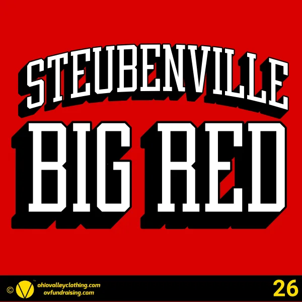 Steubenville Big Red Soccer Spring 2026 Design 26