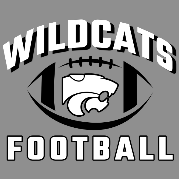 Edison Jr. Wildcats Football 2025 logo