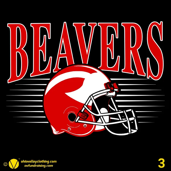 Beaver Local Touchdown Club 2025 Design 03