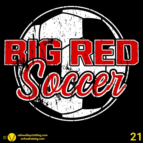Steubenville Big Red Boys Soccer 2025 Design 21