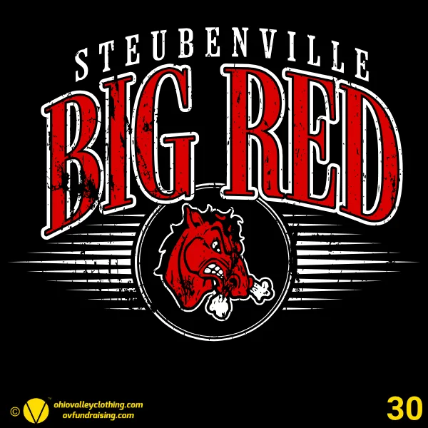 Steubenville Big Red Track 2026 Design 30
