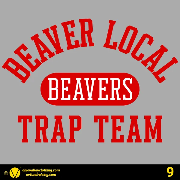 Beaver Local Trap Team 2026 Design 09