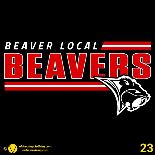 Beaver Local Red Pride Band Boosters 2026 Design 23