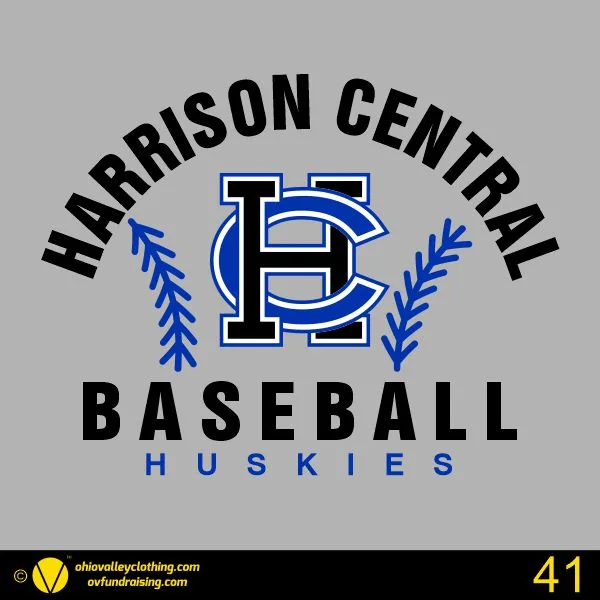 Harrison Central Youth Baseball Design 41