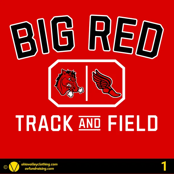 Steubenville Big Red Track 2026 Design 01