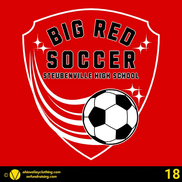 Steubenville Big Red Boys Soccer 2025 Design 18