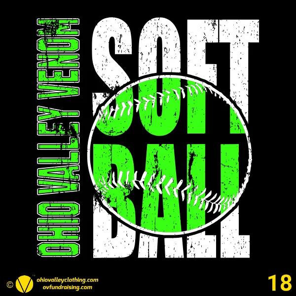 Ohio Valley Venom Softball 2024-2025 Design 18