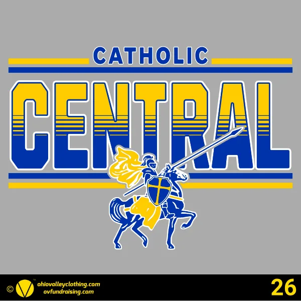 Steubenville Catholic Central Softball 2026 Design 26