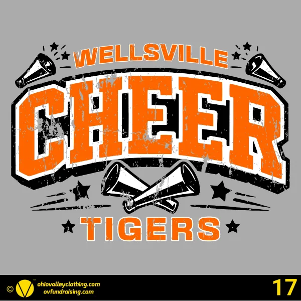 Wellsville Loud & Proud Cheer Boosters 2026 Design 17