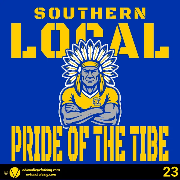 Southern Local Touchdown Club Fall 2025 Design 23