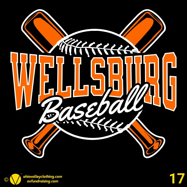 Wellsburg Youth Baseball 2026 Design 17