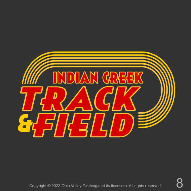Indian Creek Track & Field 2023 Fundraising Sample Designs Indian-Creek-Track-2023-Design page 08
