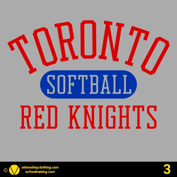 Toronto High School Softball 2026 Design 03