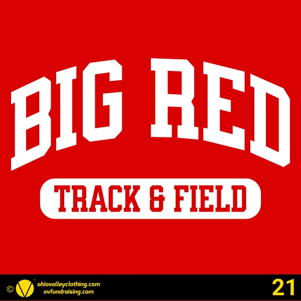 Steubenville Big Red Track 2026 Design 21