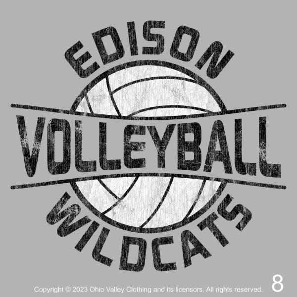 Edison Wildcats Volleyball 2023 Fundraising Sample Designs Edison Volleyball Volleyball Designs 2023 Page 08