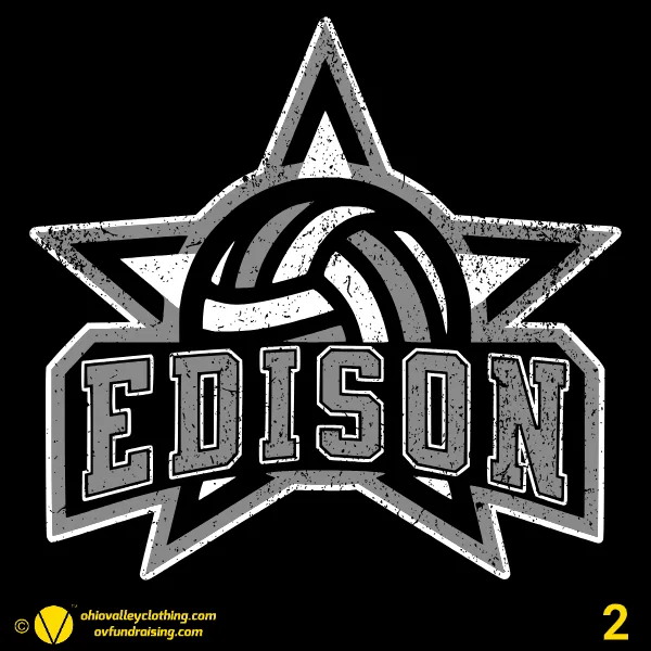 Edison Volleyball 2024- Design 02