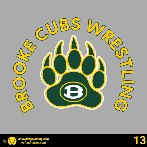 Brooke Cubs Wrestling 2026 Design 13