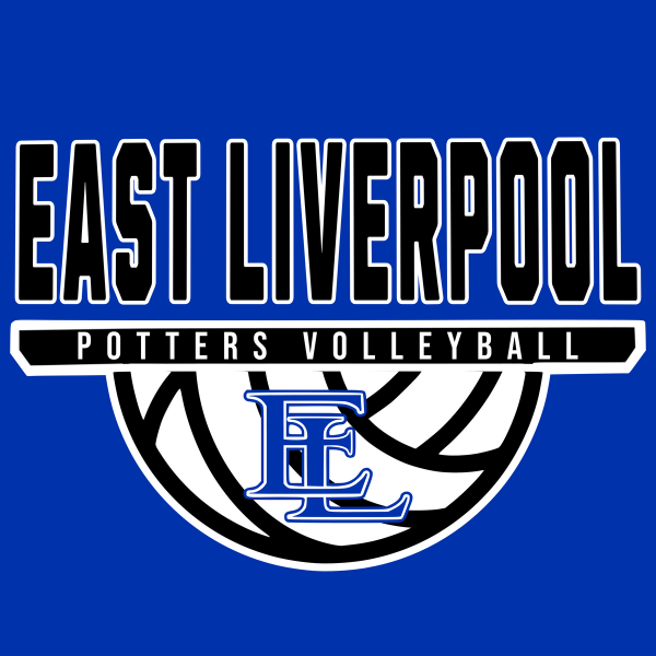 East Liverpool Volleyball 2025 logo