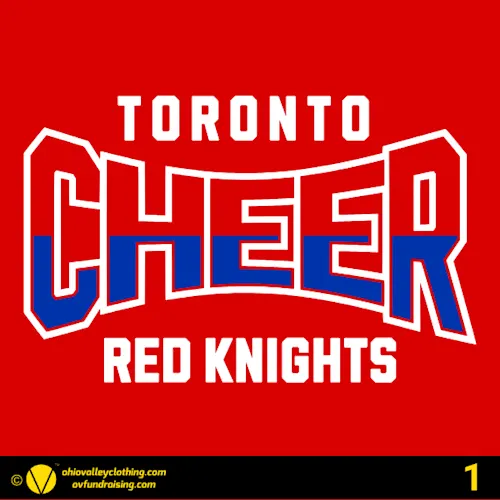 Toronto Cheer 2026 Fundraising Sample Designs