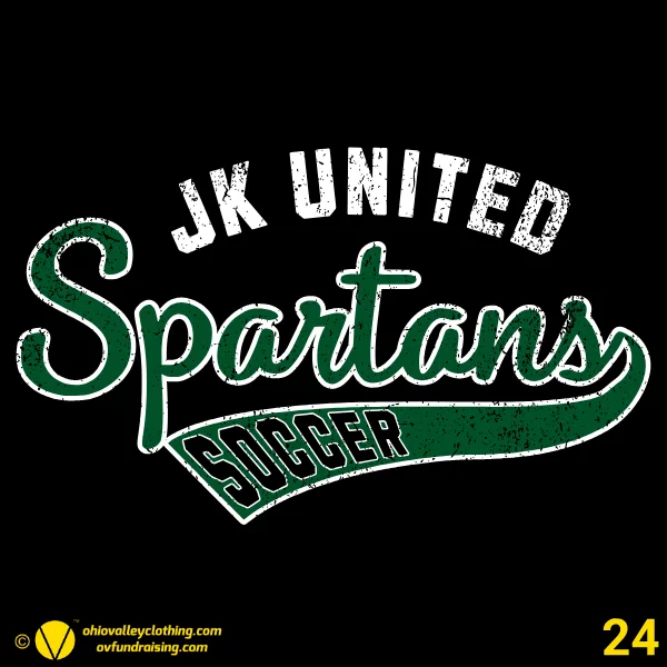 JK United Soccer Fall 2024 Design 24