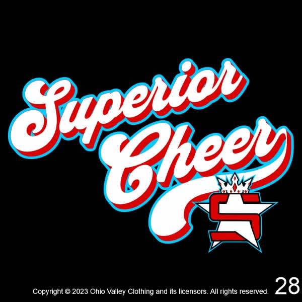 Superior Cheer and Tumbling Fundraising Sample Designs Superior Cheer Fundraising 2023 Sample Design Page 28